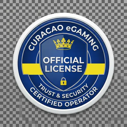Sello oficial de licencia Curaçao eGaming - Operador certificado